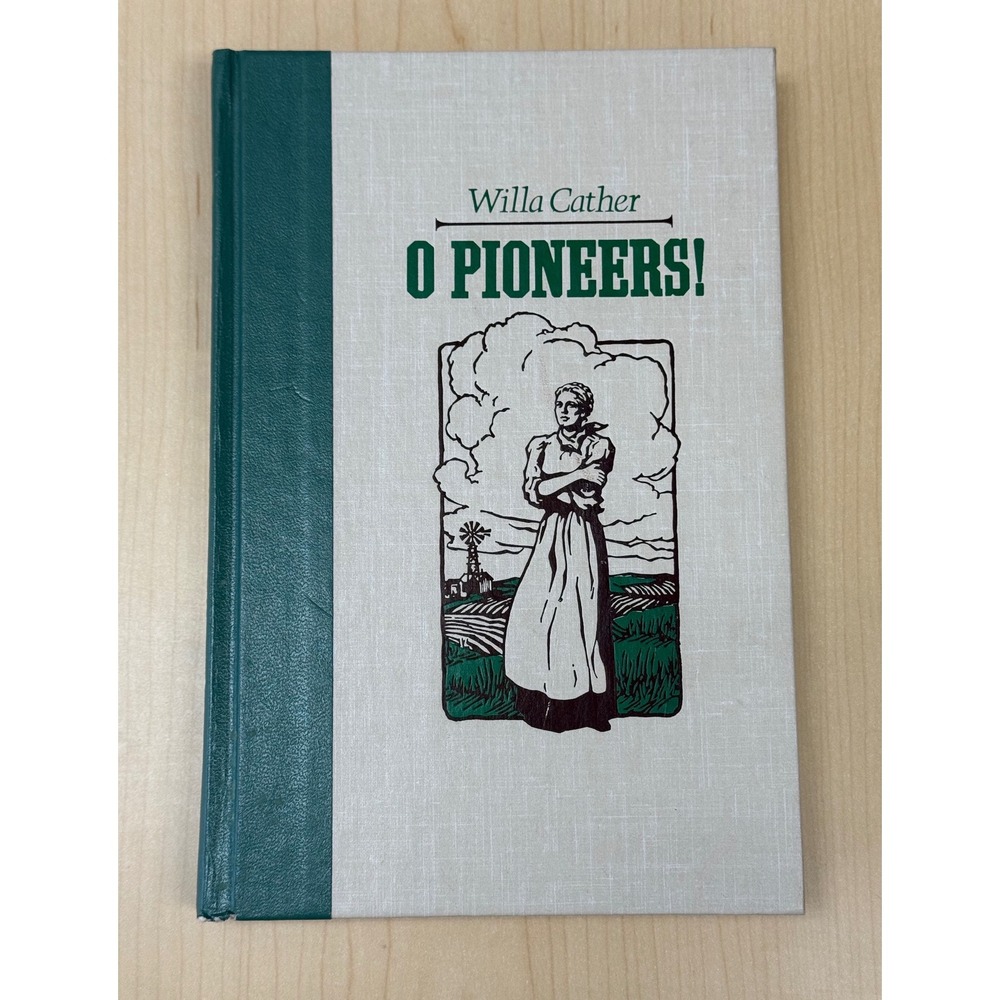 Willa Cather O Pioneers! 1990 Reader's Digest HC Illustrated Classic Novel